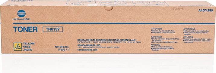 Toner imprimanta konica minolta Original A1DY250 toner, galben, 91000s, TN615Y