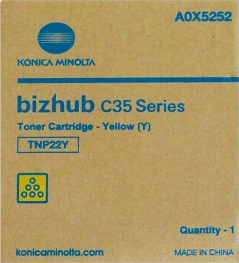 Toner Galben, Konica Minolta, Toner, Pentru Konica Minolta Bizhub C35, 6000 pagini