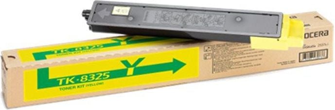 Toner Kyocera Yellow TK-8325Y 12,000 pages, A4, 5%