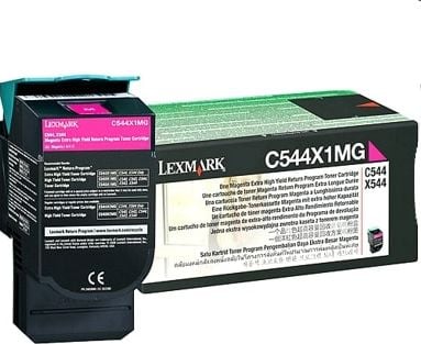 Cartuș de toner Lexmark 0C544X1MG Magenta Original (C544X1MG)