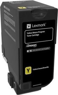 Cartuș de toner Lexmark 74C20Y0 galben original (ETLEX74C20Y0000)