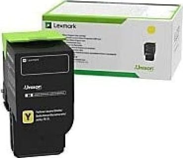 Toner Lexmark 78C20YE yellow, 1.4k pagini, compatibil cu CX622ade, CX625ade, CS421dn, CS521dn, CX625adhe, CX522ade, CS622de, CX421adn