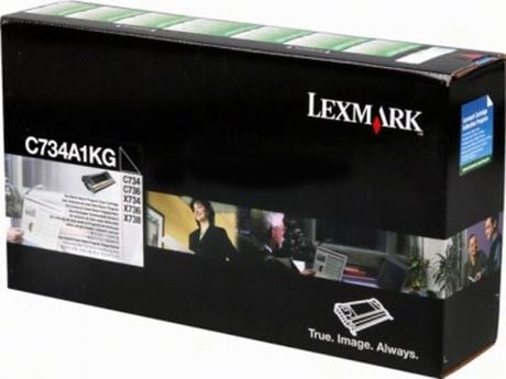 Cartuș de toner Lexmark C734A1KG negru original (C734A1KG)