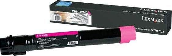 Cartus toner Lexmark C950X2MG, magenta, 22 k, C950de