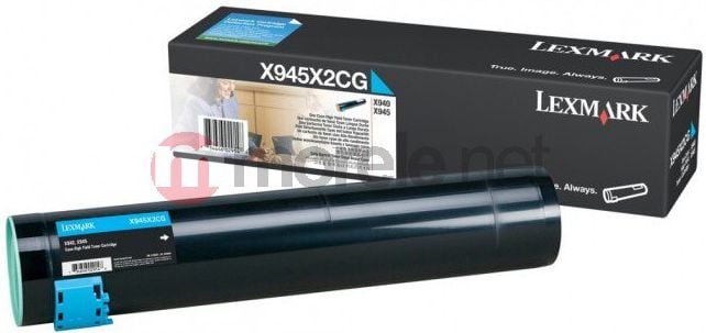 Cartus cu toner , Lexmark , X94X , 22000 pag , cyan