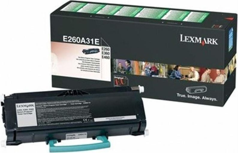 Cartuș de toner Lexmark E260A31E negru original (E260A31E)