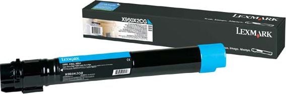 Toner Lexmark X950X2CG, Cyan