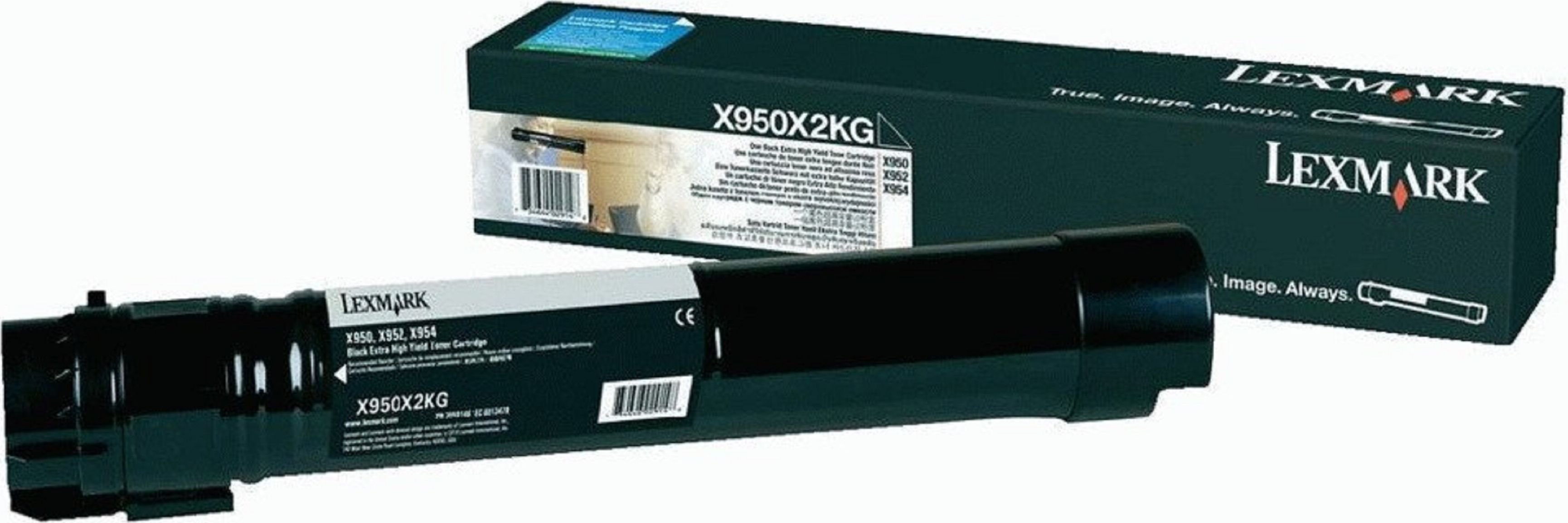 Cartuș de toner Lexmark X950X2KG negru original (X950X2KG)