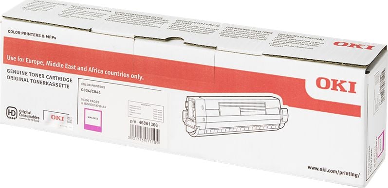 Toner Oki 46861306, Purpuriu