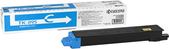 Toner original Kyocera TK-895C albastru