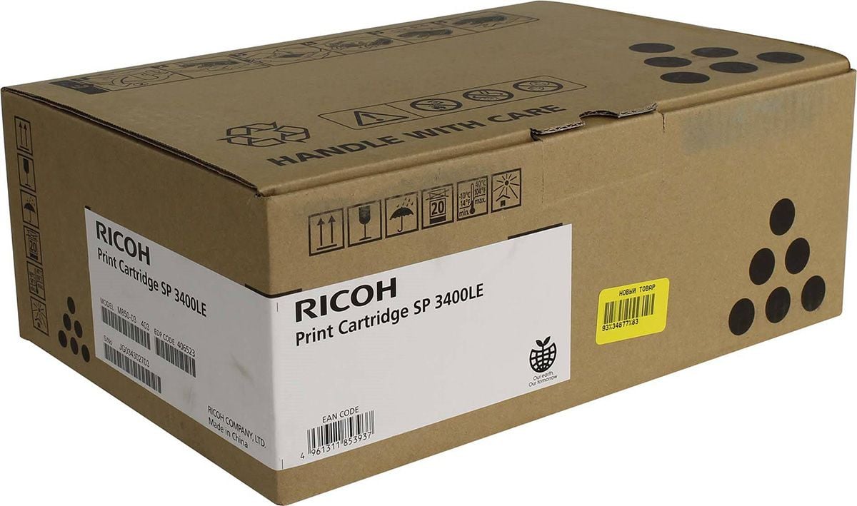 Cartuș de toner Ricoh 406523 Negru Original (406523)