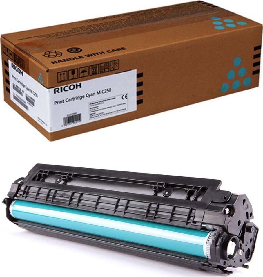 Cartus Toner Ricoh C250 RY, pentru SP C300W, 2300 pagini, Cyan