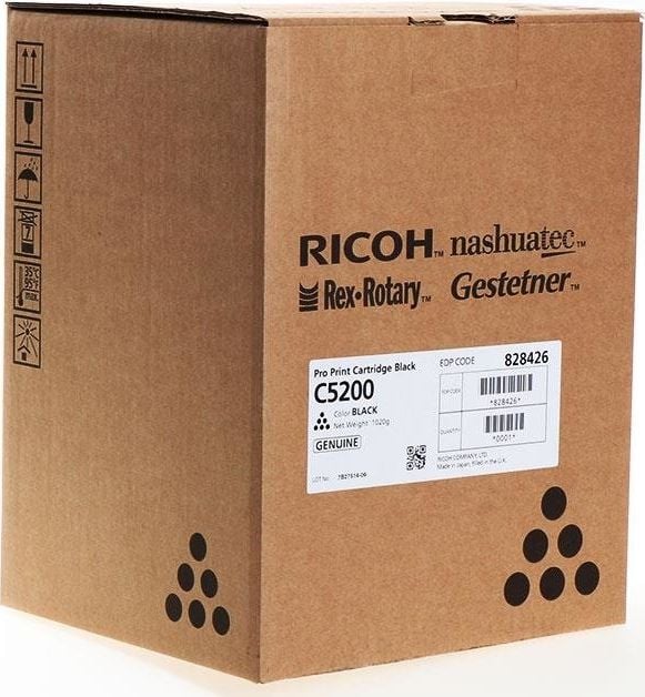 Cartuș de toner Ricoh 828426 Negru Original (828426)