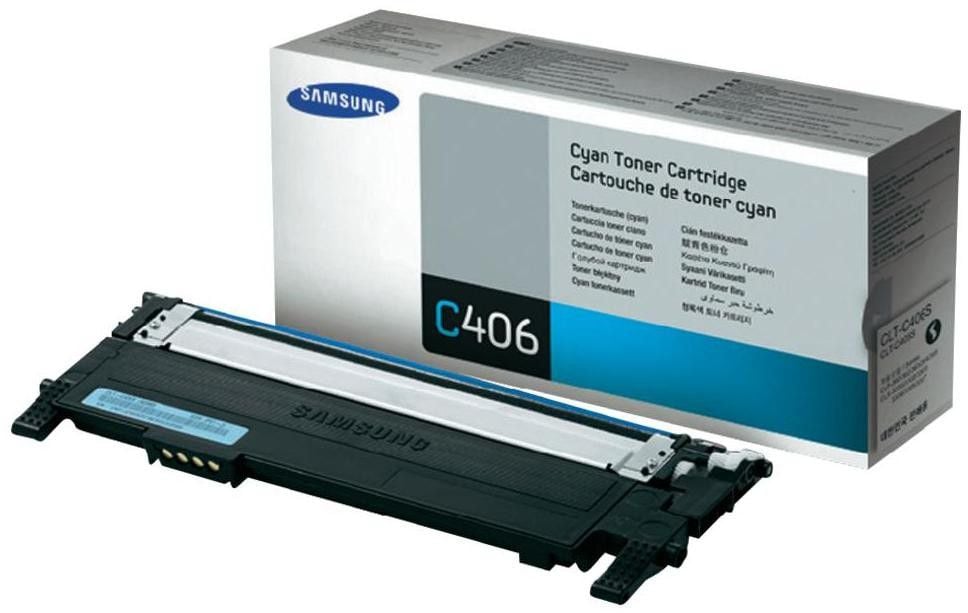Toner Samsung CLT-C406S, Cyan