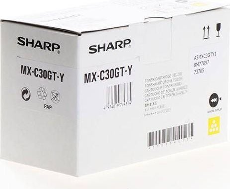 Toner imprimanta sharp Toner MX-C30GTY (Yellow)