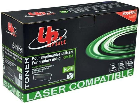 Toner imprimanta uprint Toner HL-18 / CB436A (Black)