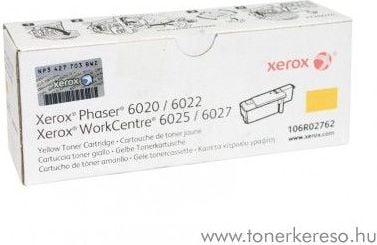 Toner XEROX pentru Phaser 6020&6022, WorkCentre 6025&6027, Yellow