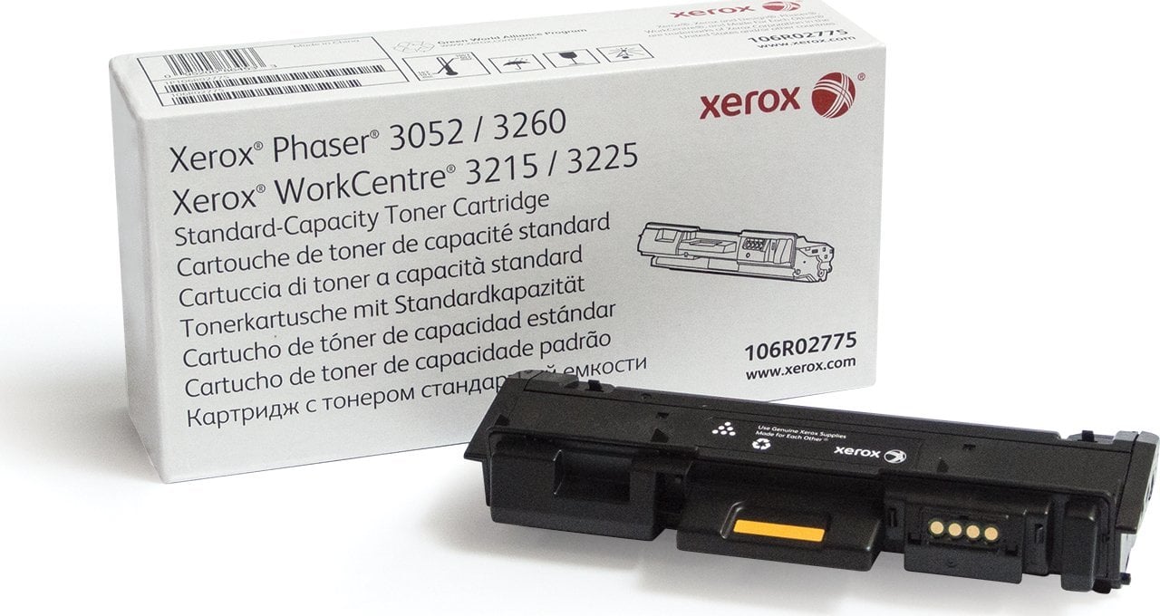 Toner Xerox TONER CARTRIDGE - STANDARD CAP - 106R02775