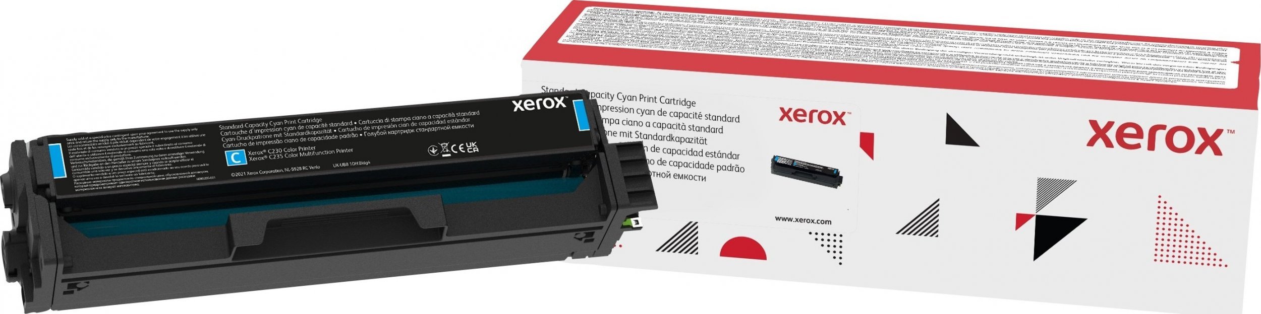 Toner Xerox Xerox - Cyan - original - Tonerpatrone - fur Xerox C230, C230/DNI, C230V_DNIUK, C235, C235/DNI, C235V_DNIUK
