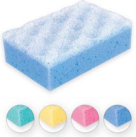 bureți de baie „dreptunghi“ amestec 4 culori (30437)