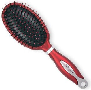 Top Choice Wide Brush Silver Burgundy (6563145)