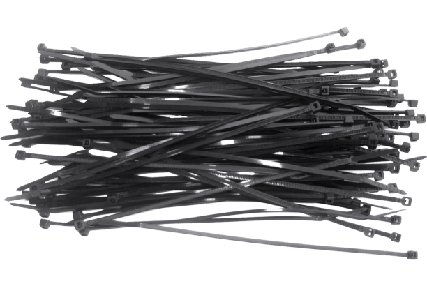 Top Tools Legături de cablu 2.5x200mm 100buc negru 44E958
