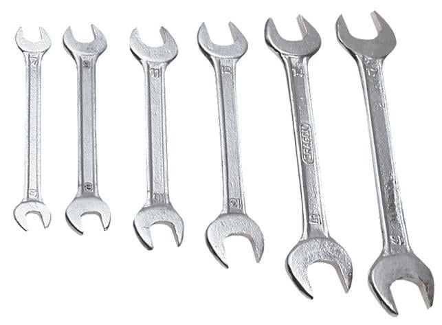 Set 8 chei fixe duble Top Tools, 35D256, 6-22 mm