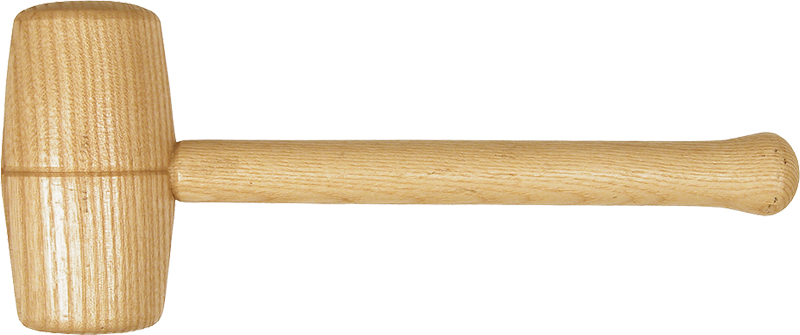Ciocan din lemn cu varf rotund, 290mm, Topex 02A057