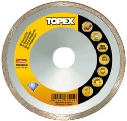 Disc diamantat continuu, 115mm x 22.2mm, 61H355, TOP TOOLS