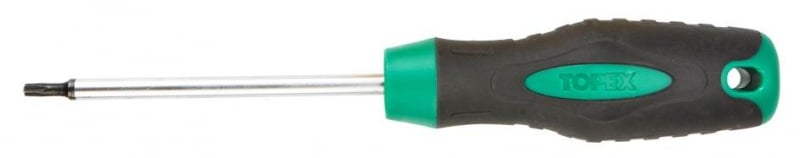 Surubelnita cu cap Torx, T25 x 100 mm, crom vanadiu, 39D845, Topex