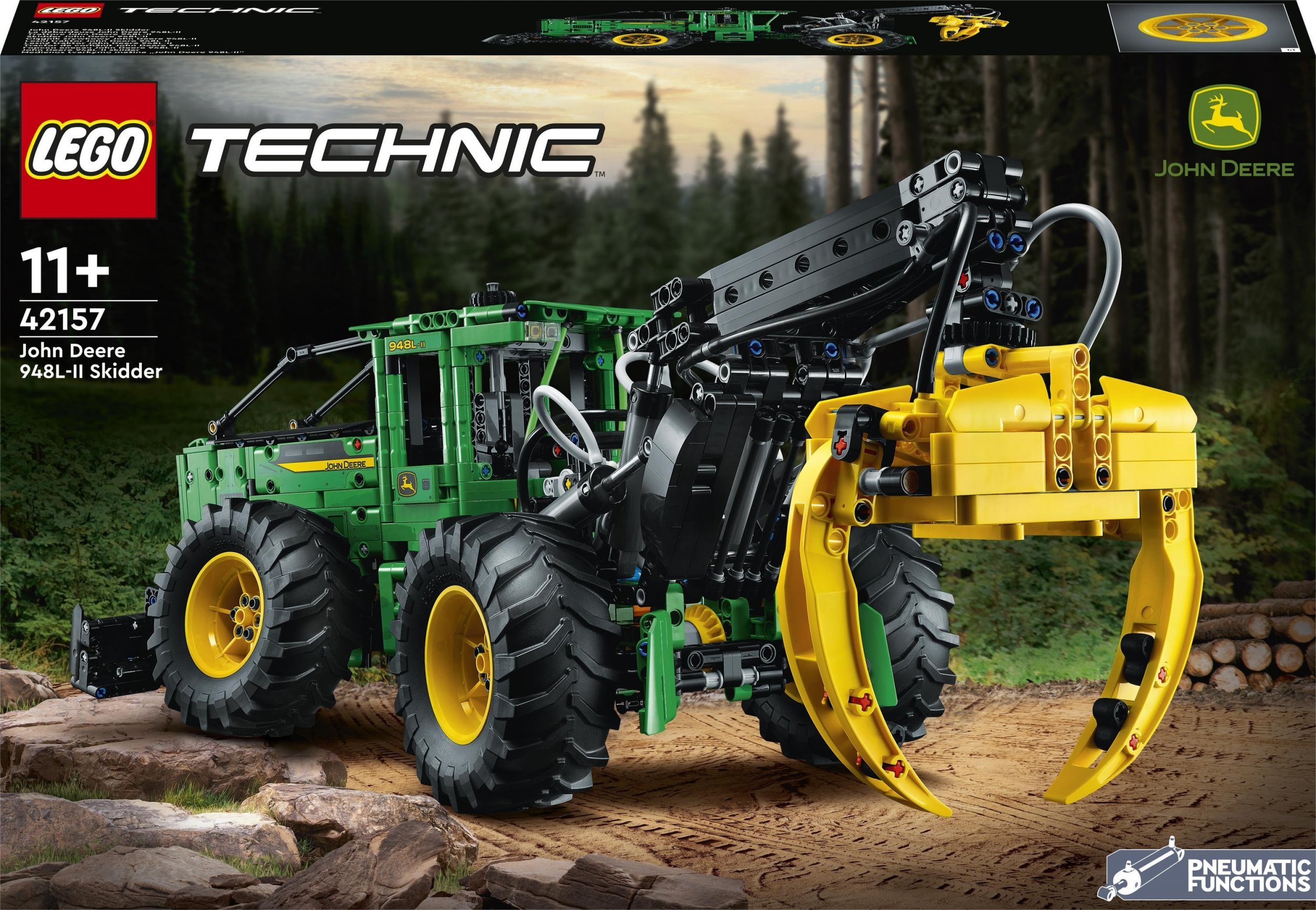 Tractor de derapaj LEGO Technic John Deere 948L-II (42157)