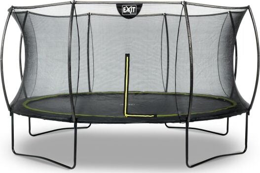 Trampolina de grădină Exit Silhouette cu plasă exterioară de 14 FT 427 cm