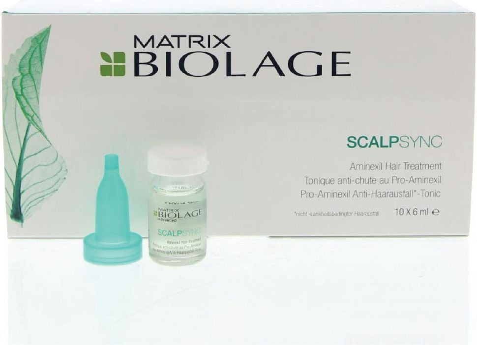 Tratament fiole Biolage ScalpSync impotriva caderii parului, 10 x 6 ml
