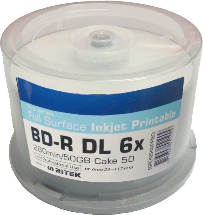 Traxdata BD-R DL 50GB 6x 50buc (TRBDL50)