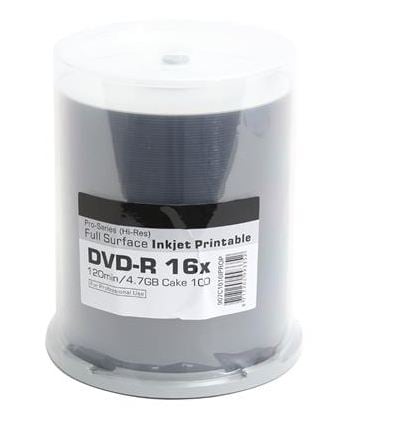 Dvd-R Traxdata 4,7GB 16X Pro Hi-res White Printabil, 100 buc