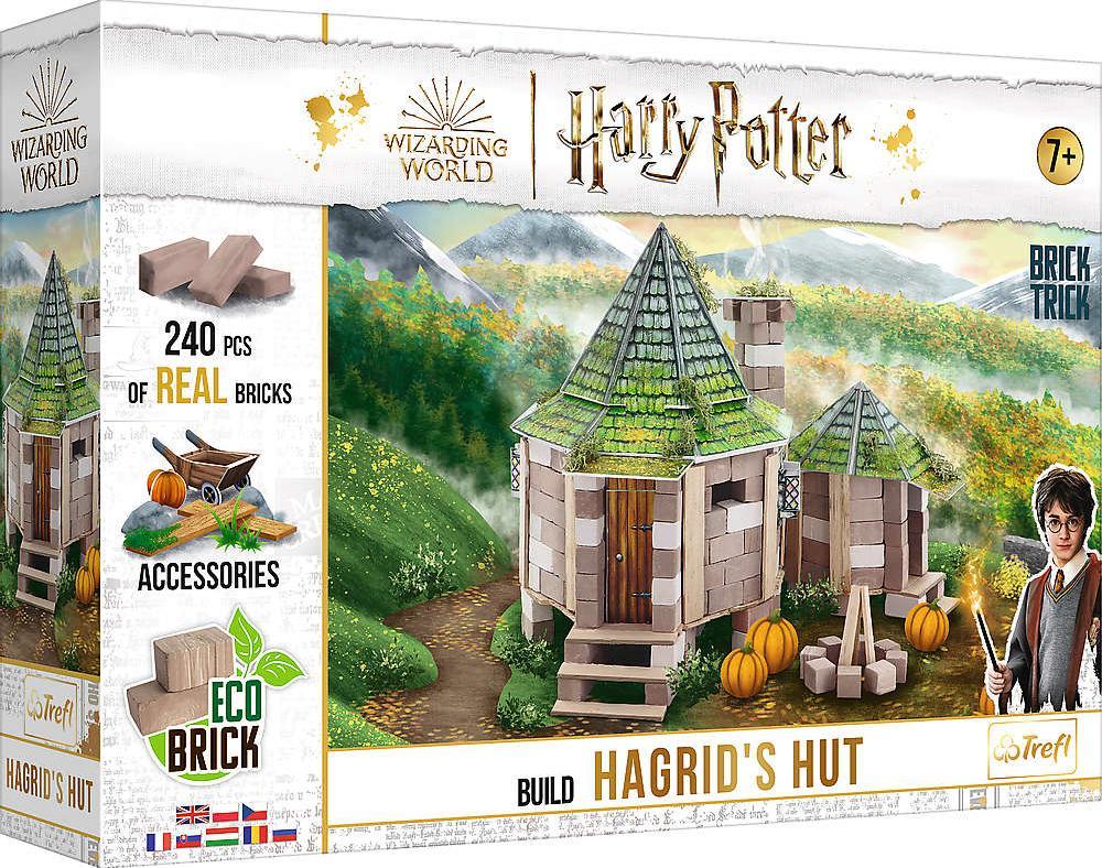 Trefl Construiește cu cărămizi Harry Potter Cabana lui Hagrid Blocuri EKO