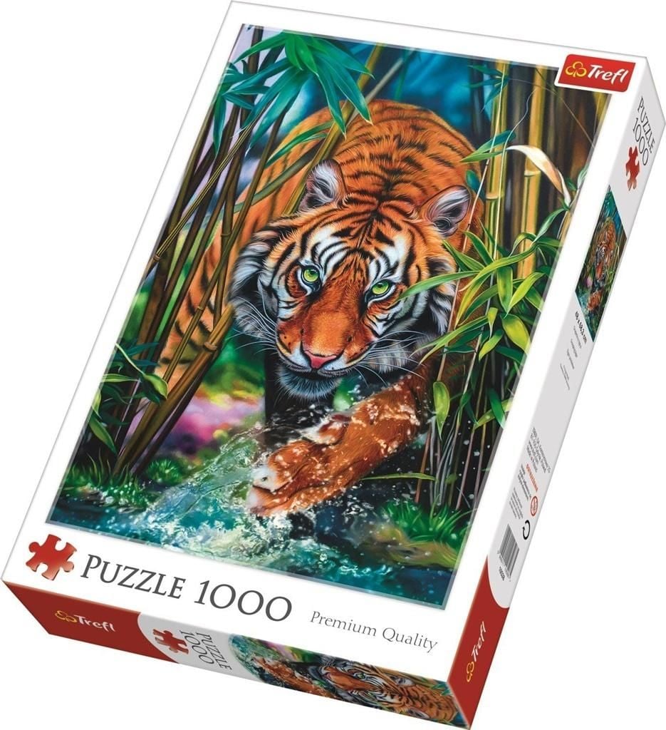 Puzzle Trefl, Tigru, 1000 piese