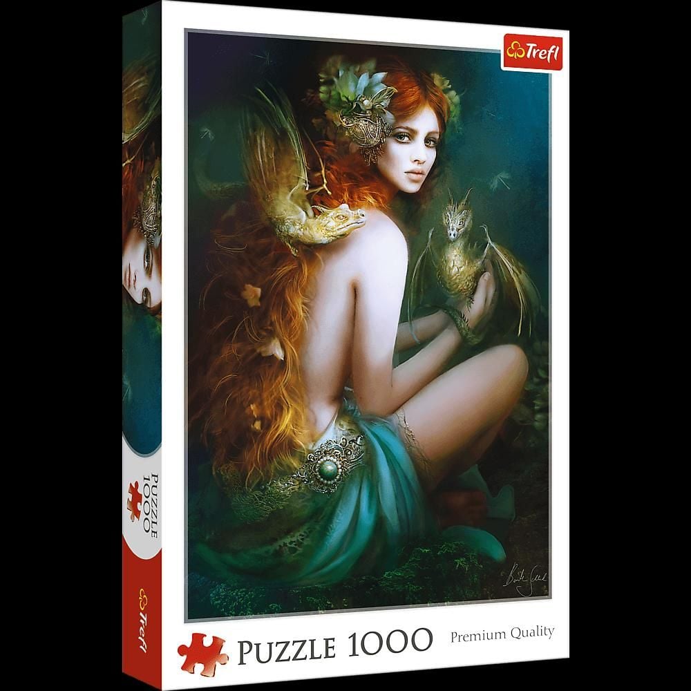 Puzzle Trefl, Prietena cu dragonii, 1000 piese