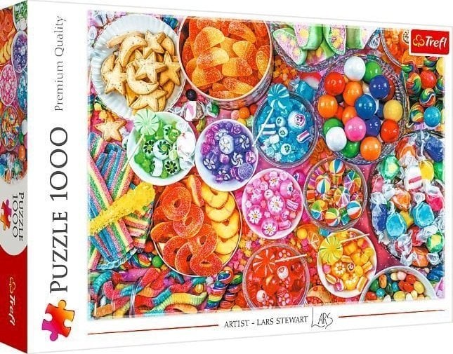 Trefl Puzzle 1000 piese Dulciuri delicioase