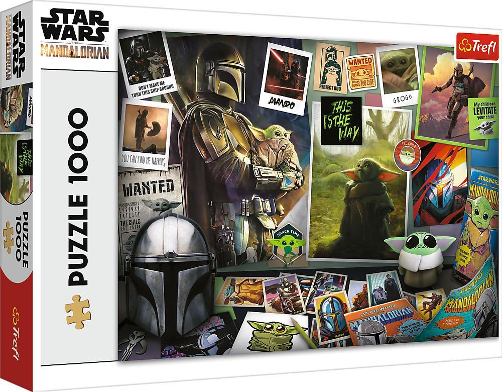 Puzzle Trefl - Star Wars: The Mandalorian, 1000 piese