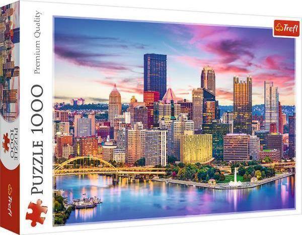 Puzzle 1000 de piese Pittsburgh, Pennsylvania, Trefl