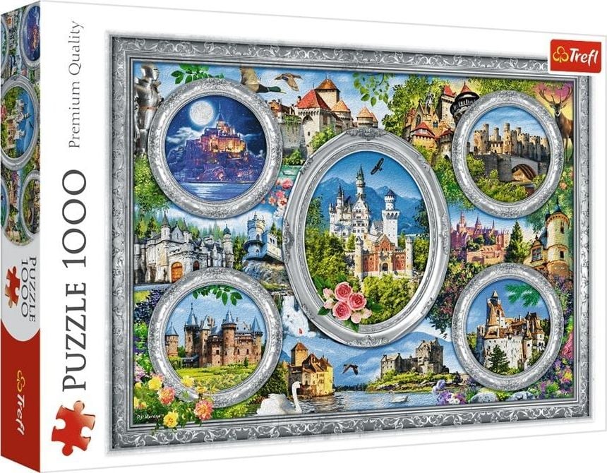 Puzzle Trefl - Castles of the World, 1.000 piese (10583)