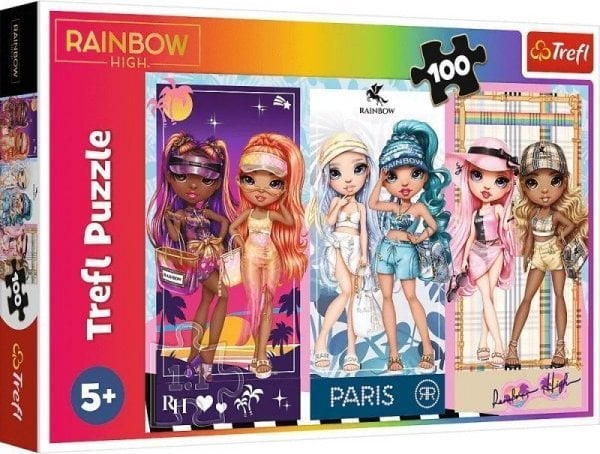 Trefl PUZZLE 100EL TREFL LOL RAINBOW DOLL PUD