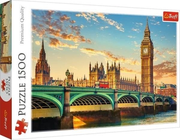 Trefl Puzzle 1500 piese Londra, Marea Britanie 26202 Trefl