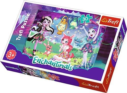 Puzzle Trefl, Magia Enchantimals, 30 piese