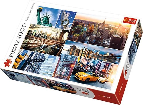 Trefl Puzzle 4000 de piese colaj New York