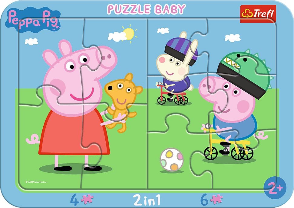 Trefl PUZZLE 4.6EL TREFL 80021 MERRY PIPPLE PEPPA FOL