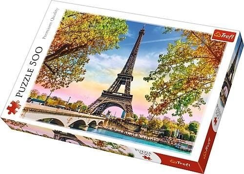 Puzzle 500 Romantic Paris Trefl