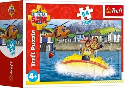 Trefl PUZZLE 54EL TREFL 19762 MINI POMPIER SINGUR