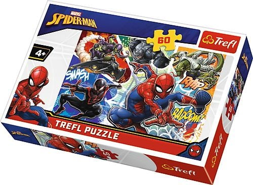 Trefl Puzzle 60 buc. Fighting Spider-Man (17311)